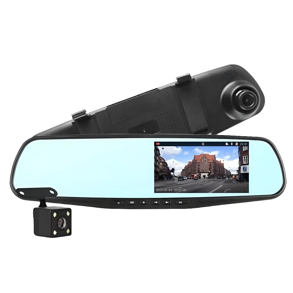 Camara Espejo Retrovisor con Pantalla