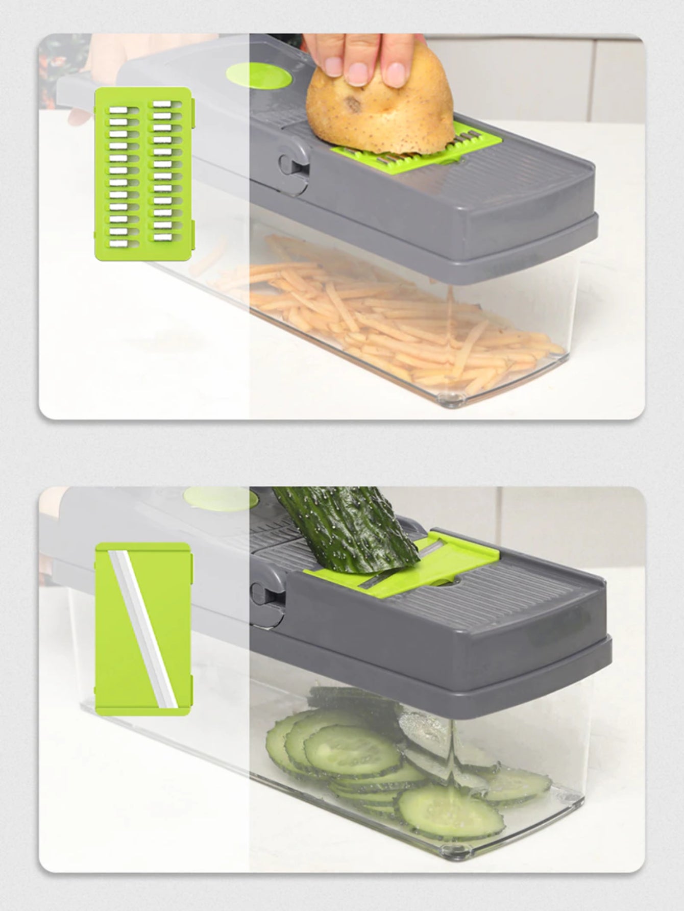 Cortador Verduras/Frutas Multifuncional