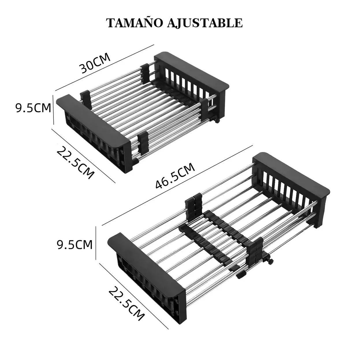 Escurridor De Trastes Retráctil