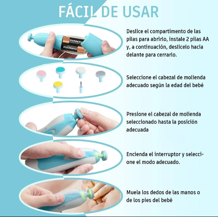 Corta Uñas para Bebé