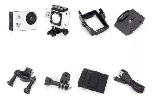 Camara Deportiva 1080 Ultra HD Sumergible