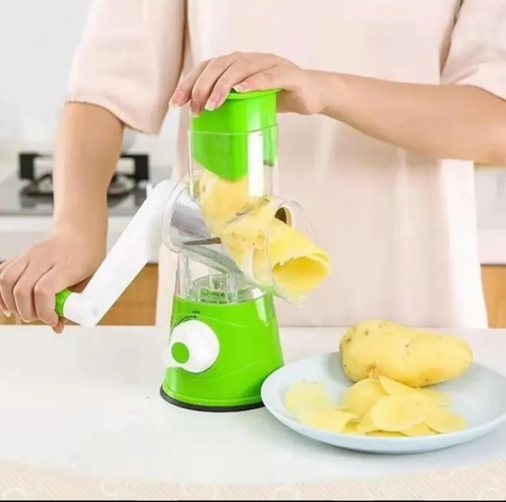 Rallador y Cortador de Verduras 2 en 1