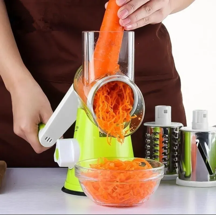 Rallador y Cortador de Verduras 2 en 1
