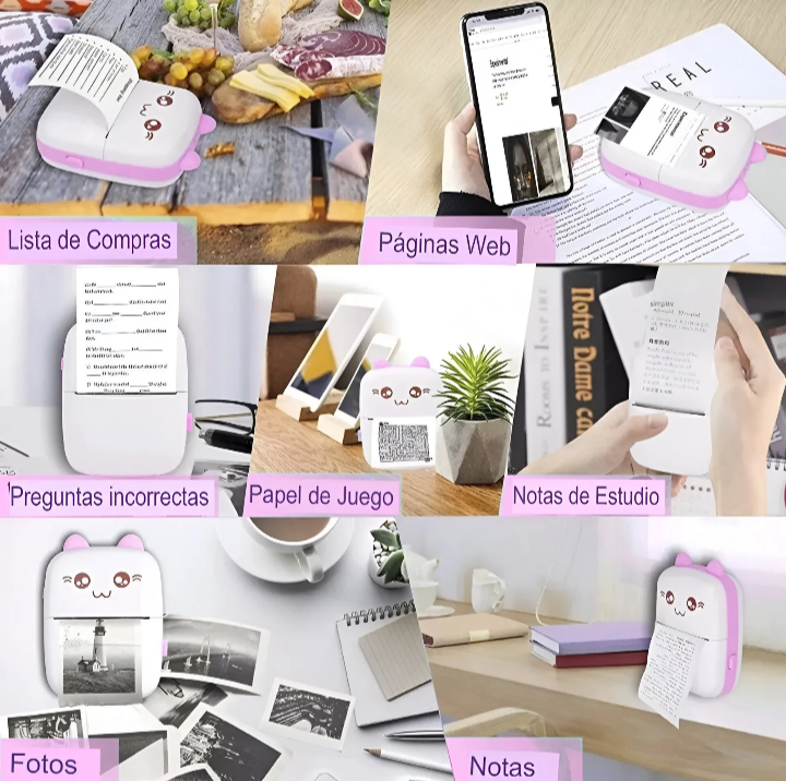 Mini Impresora Portátil