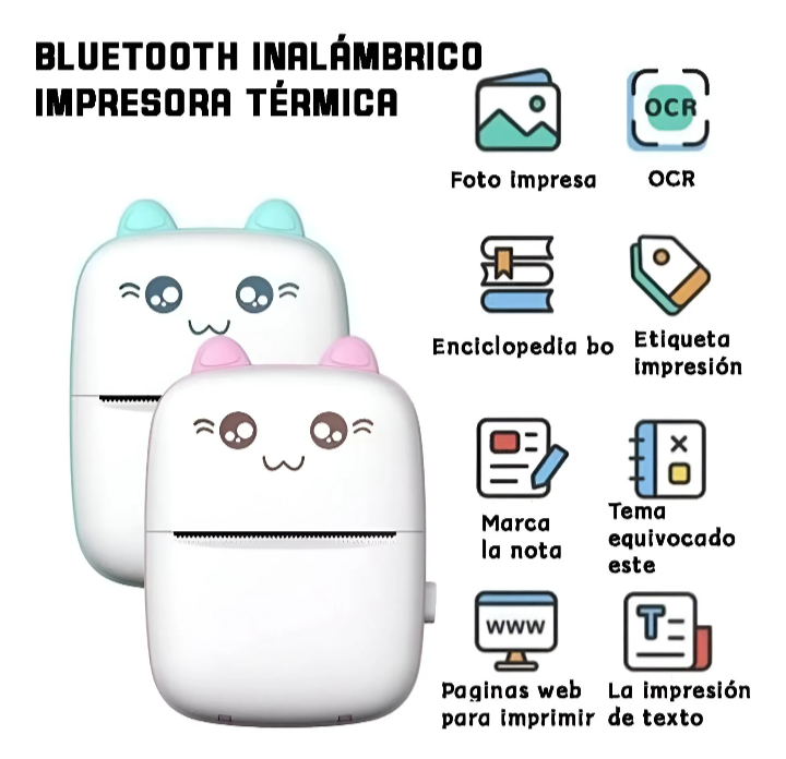 Mini Impresora Portátil