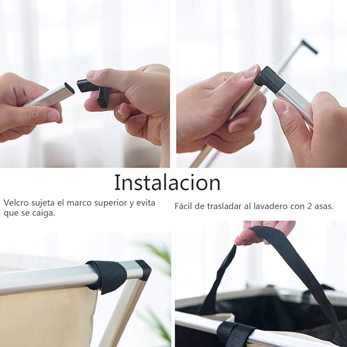 Cesta para Lavandería Plegable