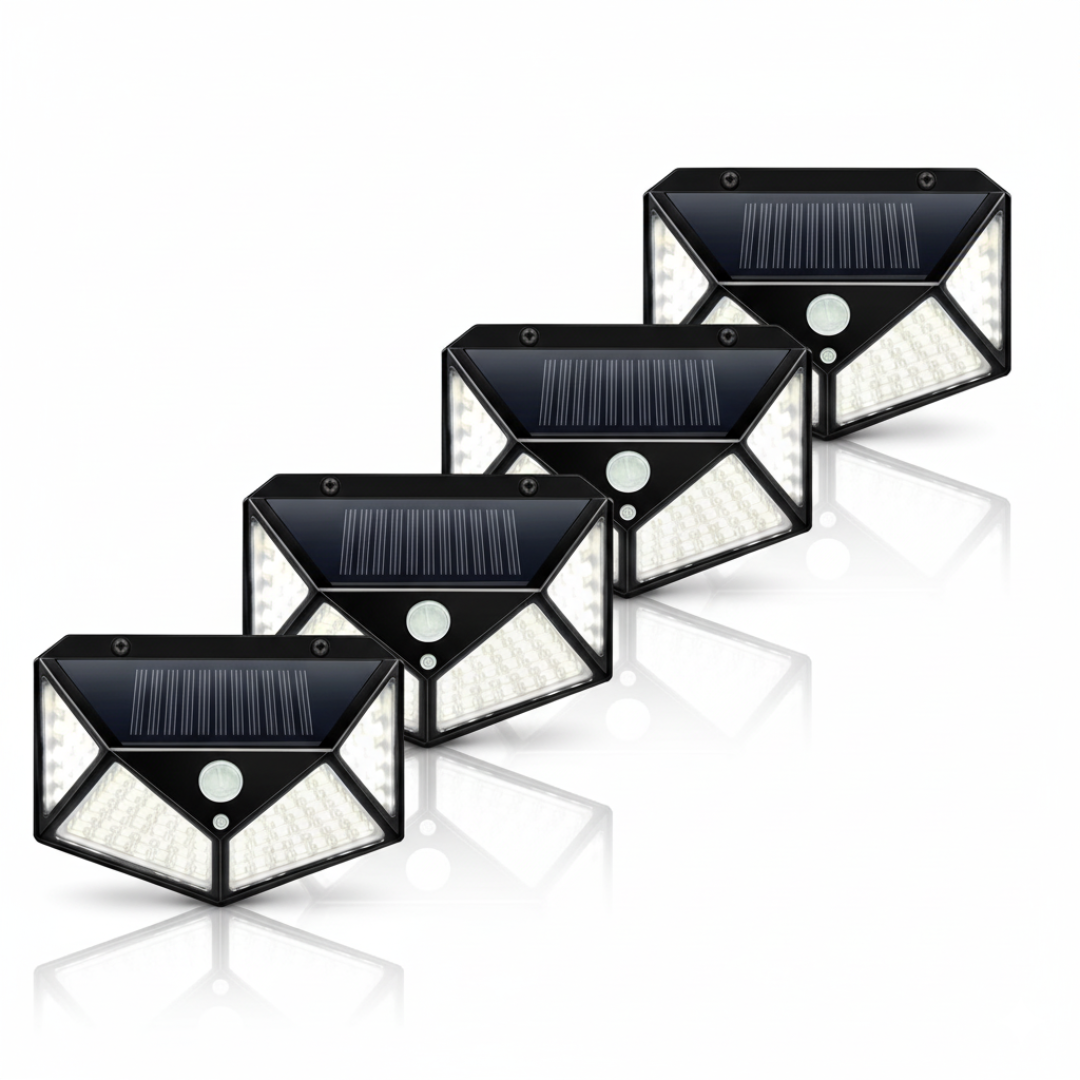 Kit de 4 Lámparas Solares