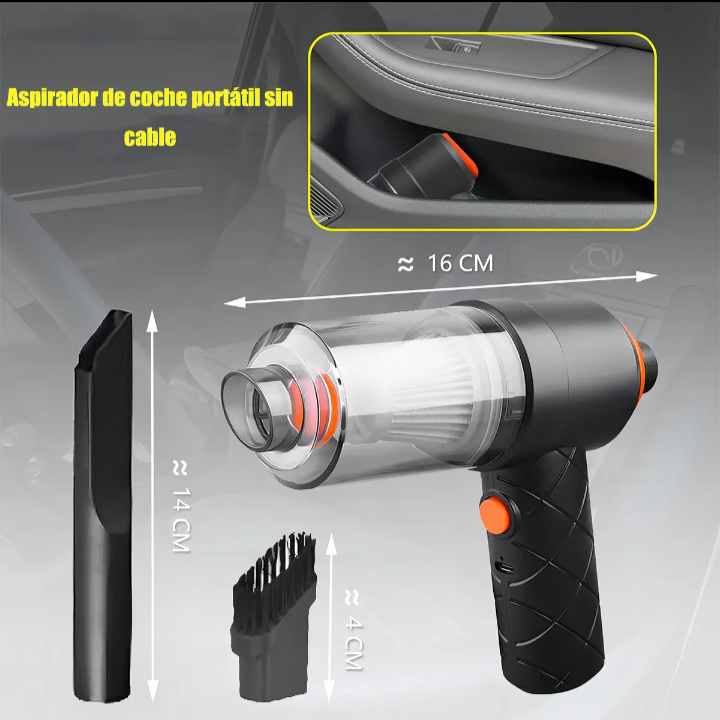 Aspiradora de Mano Portátil Recargable