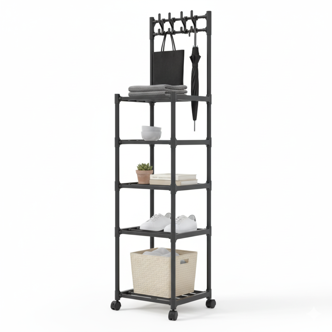 Estante Organizador Metálico De 5 Niveles