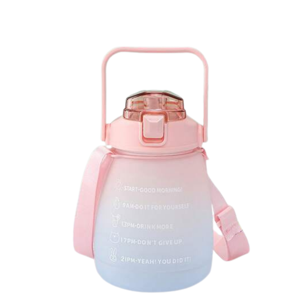 Botella Cilindro Deportiva Motivacional