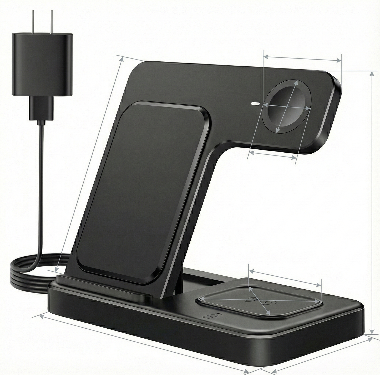 Cargador Inalámbrico 3 en 1