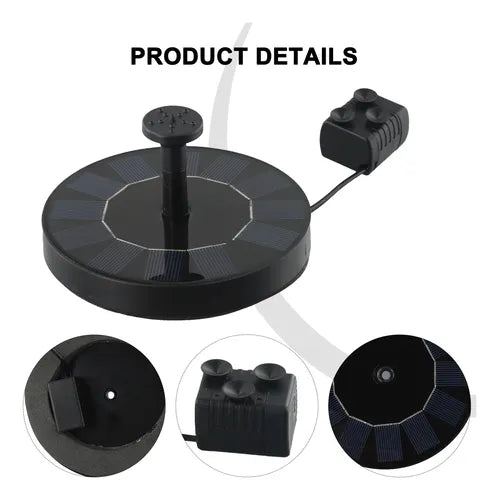 Mini Fuente de Agua Energía Solar