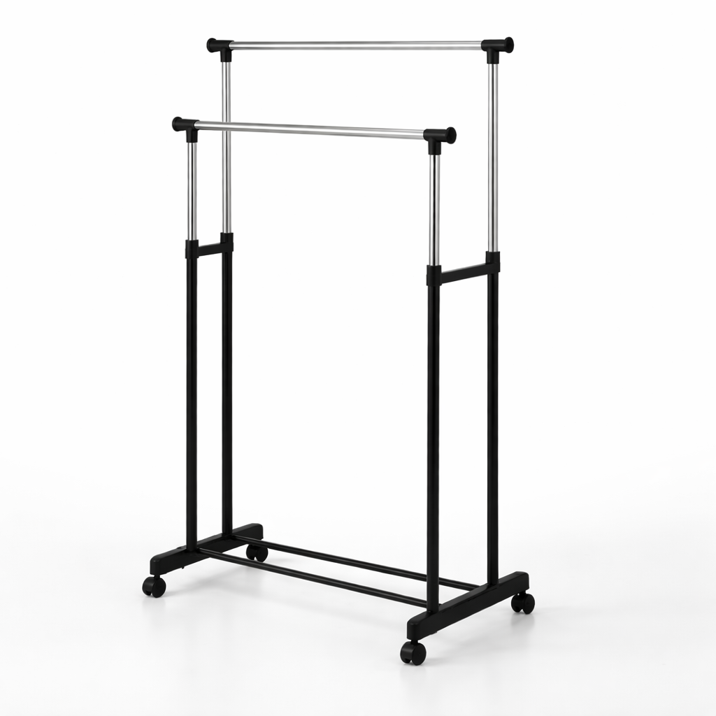 Organizador Doble Para Ropa Perchero