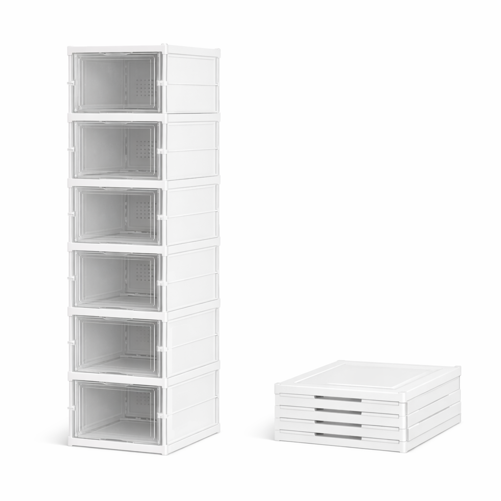 Caja Organizadora De Zapatos 6 Niveles