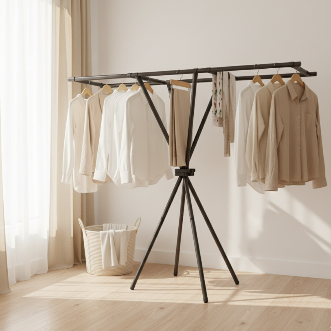 Perchero Para Secar Ropa Percha Ropa Plegable