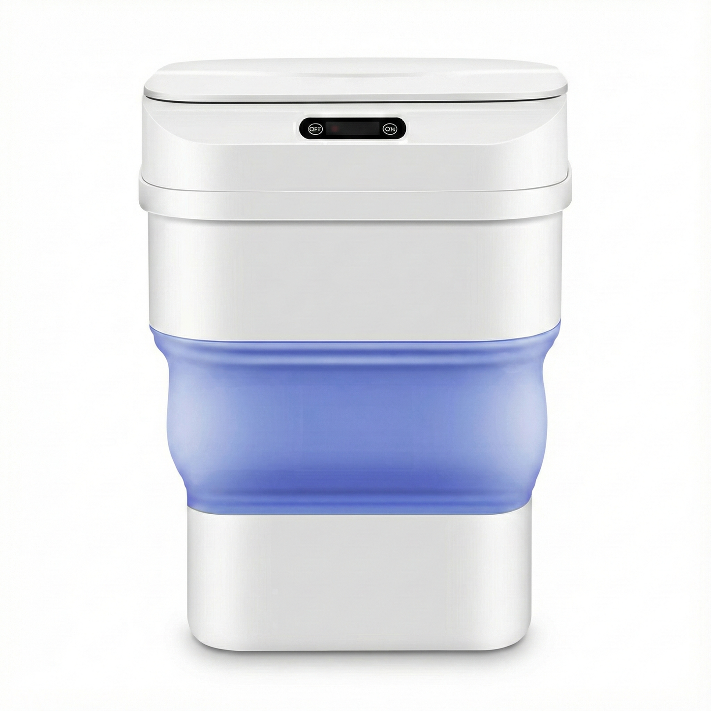 Bote De Basura Plegable Sin Contacto Con Sensor