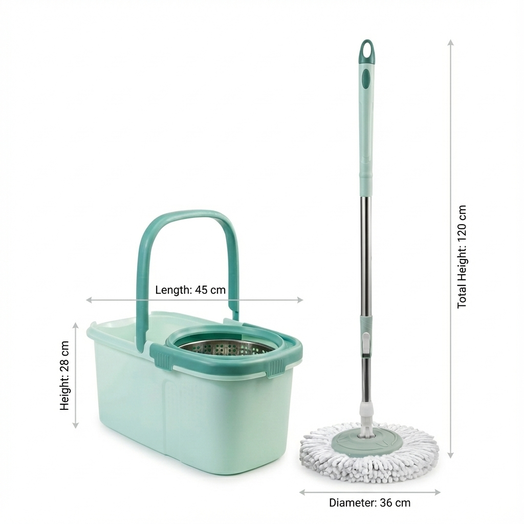 Trapeador Giratorio  con Cubeta 360