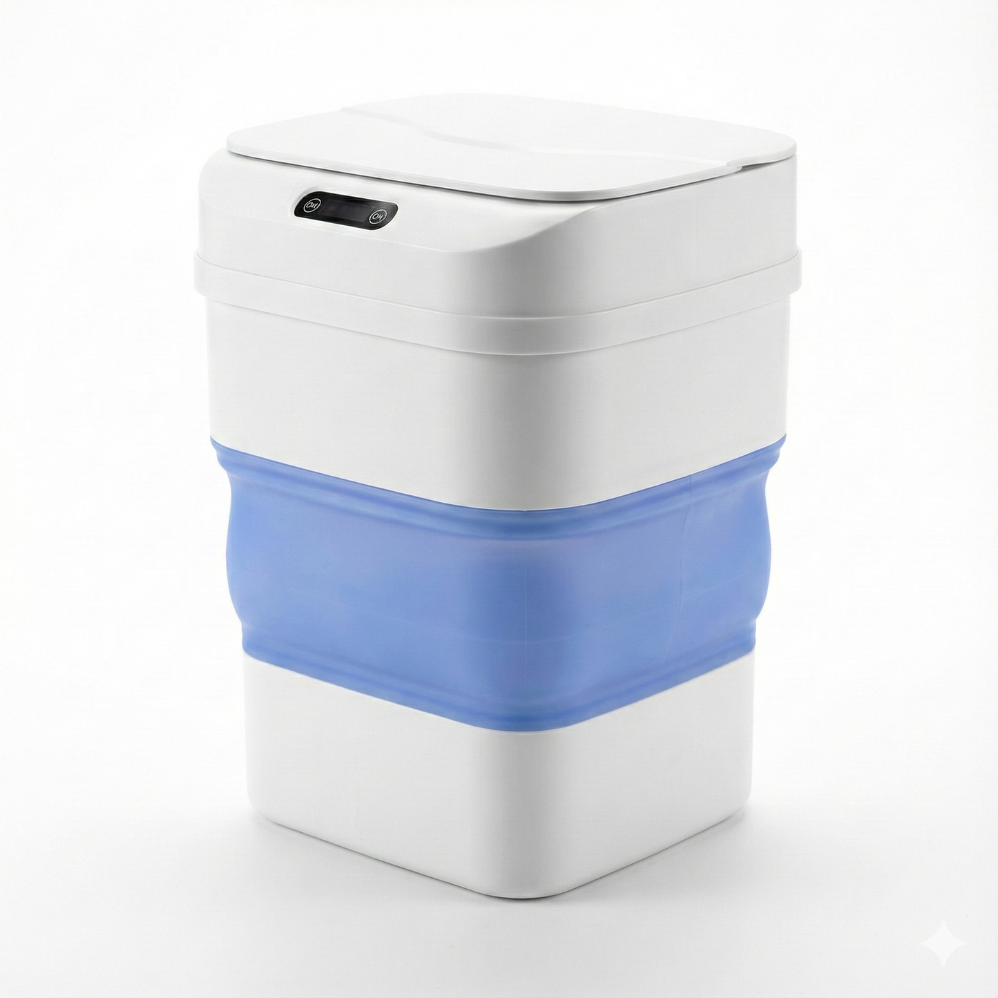 Bote De Basura Plegable Sin Contacto Con Sensor