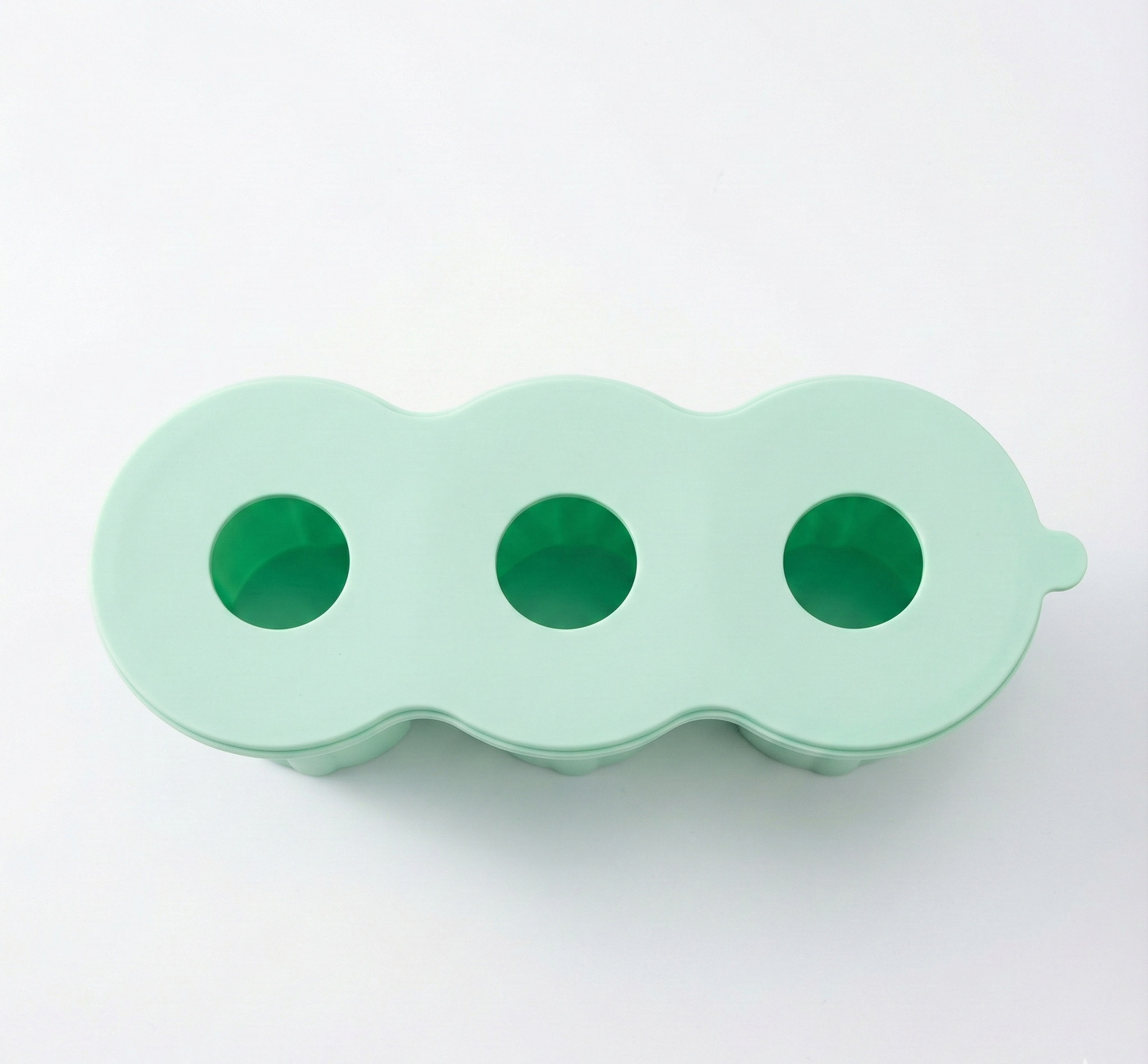 Molde de Hielo Cilíndrico de Silicona para Vasos Térmicos