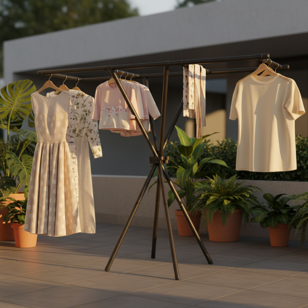 Perchero Para Secar Ropa Percha Ropa Plegable