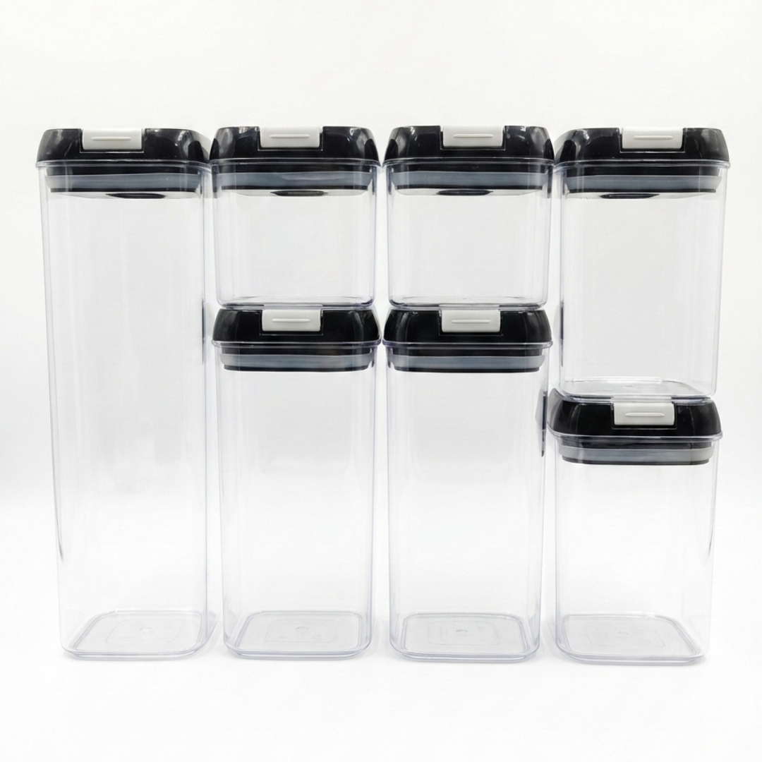 Set Premium de Contenedores Herméticos 7 Piezas