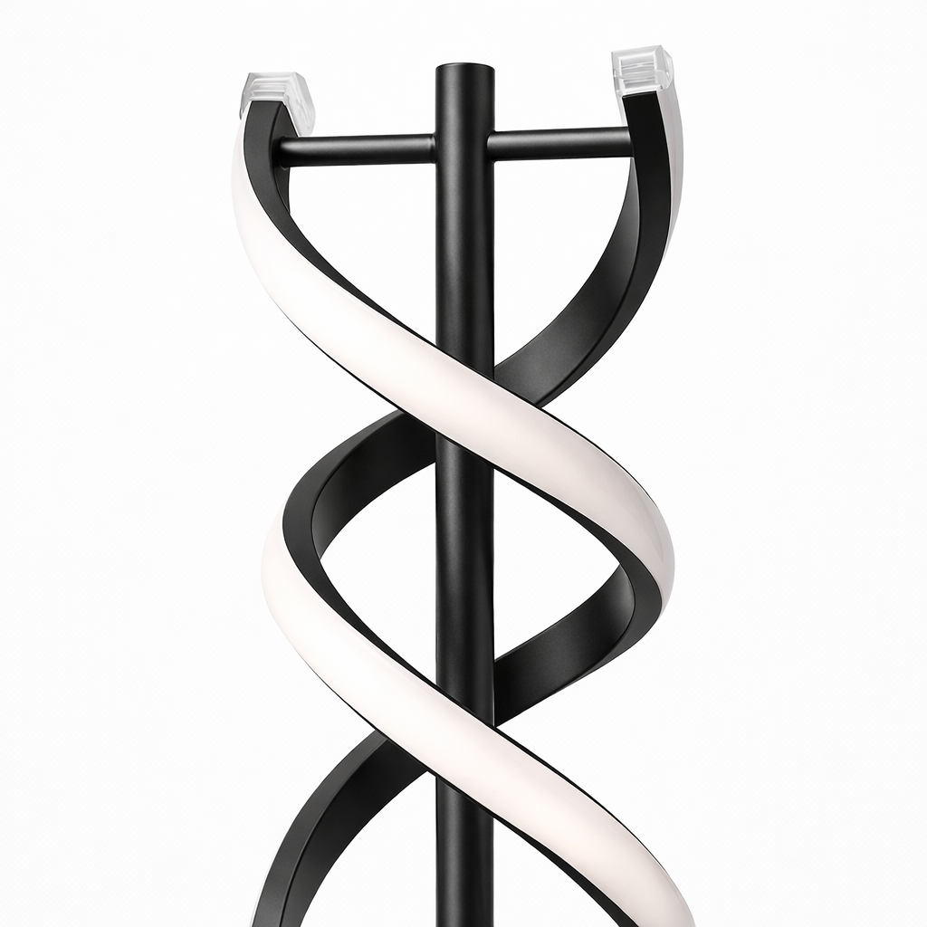 Set de 2 Lámparas LED Espiral Doble