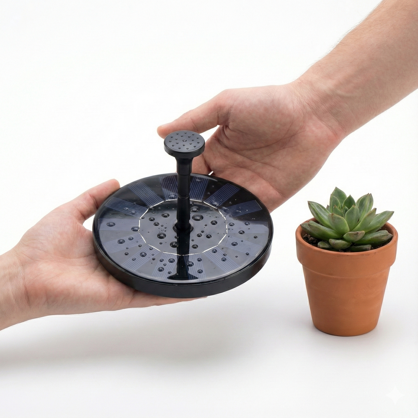 Mini Fuente de Agua Energía Solar