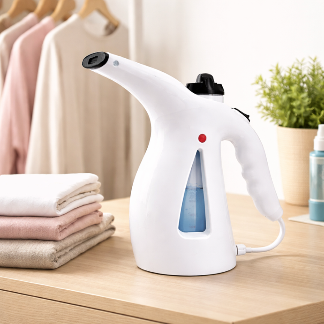 Plancha Vaporizadora de Mano – Rápida y Sin Tabla (Para Ropa, Cortinas y Tapizados)