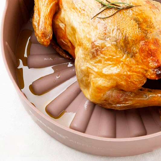 Olla de Silicona para Freidora de Aire (Air Fryer)