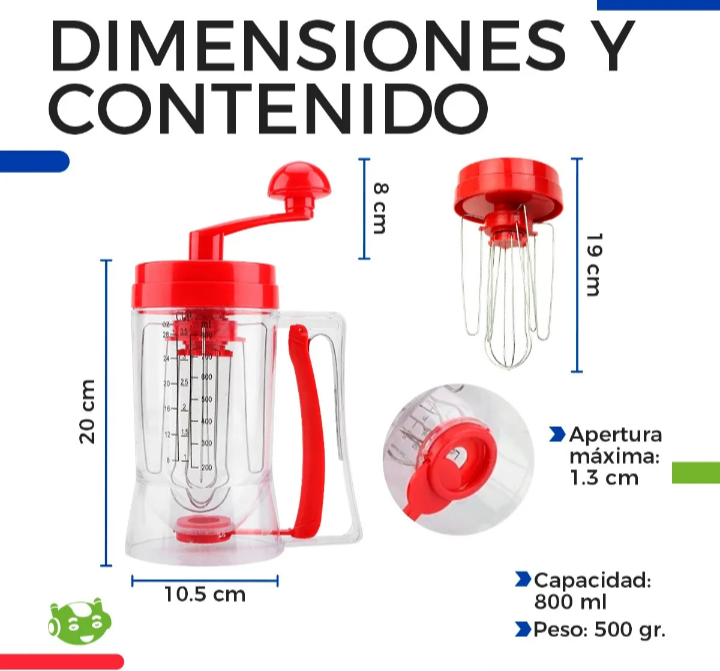 Maquina Dispensadora Mezcladora Para Hot Cakes