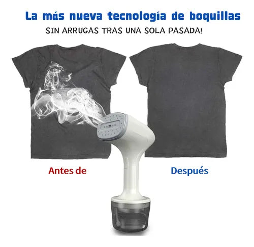 Plancha De Vapor Vertical Y Portátil