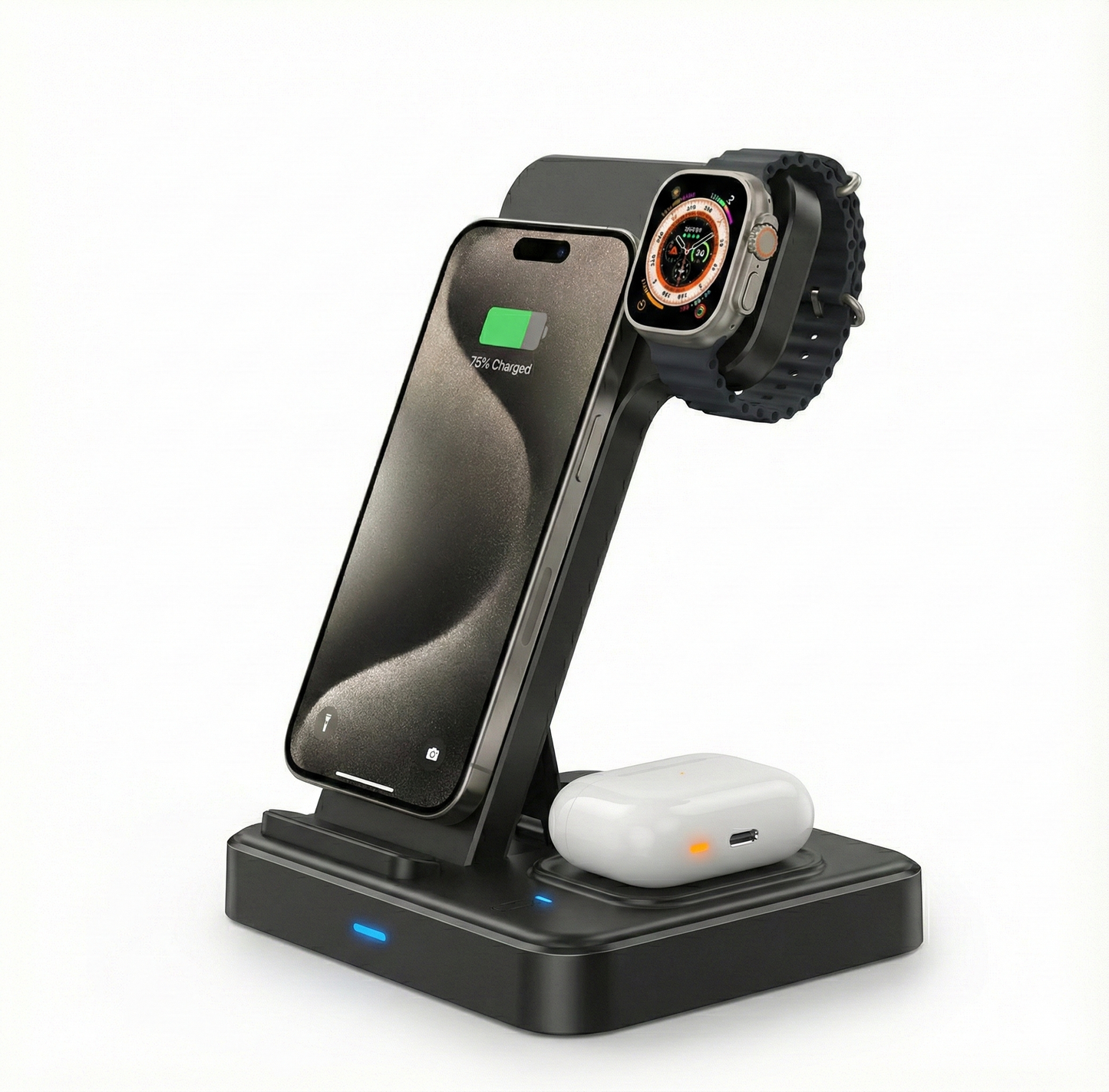 Cargador Inalámbrico 3 en 1