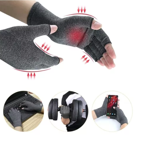 Guantes de Compresión Suaves para Artritis